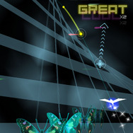 こちらはiOS『GROOVE COASTER ZERO』の画面