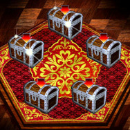 「絆の宝箱」からは素材がランダムで飛び出します。