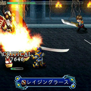 滑らかに動く迫力の戦闘