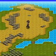 3Dで描かれる広大なワールドマップ