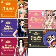 渋谷・麦わらストアでONE PIECEのバレンタイン　チョコレートは気になるキャラ5人から
