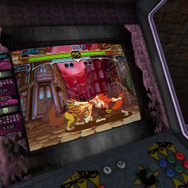 さまざまな画面設定。「オーバーザショルダー」なら完全にアーケード！