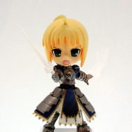 【ワンフェス2013冬】セイバーやブラック・マジシャン・ガール、まどかとお出かけ!コトブキヤ新製品のキューポッシュを紹介