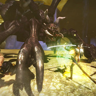 PS Vita実機画面：ボス鬼「ミフチ」戦 共闘