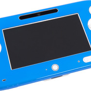 CYBER・フロントカバー スリム(Wii U用)・クリアブルー