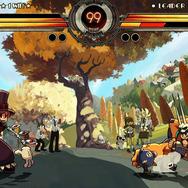 必殺技例）おでかけジョージ：　小さなトモダチ、爆弾のジョージが画面を歩きだす