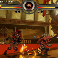 必殺技例）シリアスライド：　フィリアに変身してスライディングで足元を攻撃