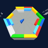 ブロックは、一瞬でも同じ色のブロックと接触させると消すことができます。