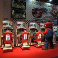 【JAEPO 2013】一足先に全部新しくなった『マリオカート アーケードグランプリDX』を体験 ― ステージにはマリオと我が家が登場