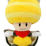 三英貿易、「ムササビルイージ」と「ムササビキノピオ」ぬいぐるみを発売