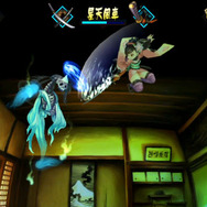 亡霊が放つ恨みの炎をはじき返す