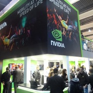 NVIDIAブース外観