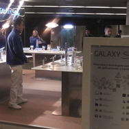 【MWC 2013】サムスン、会場外でも「GALAXY Studio」でアピール