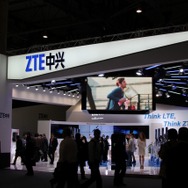ZTEブース外観