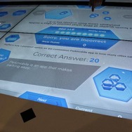 GLOBACOREのテーブルPCシステム