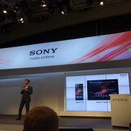 ソニー、プレスカンファレンスの様子