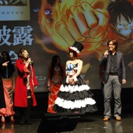 まるでハロウィン!?登壇者もコスプレ姿で完成をお祝いした『ワンピース 海賊無双2』完成披露発表会