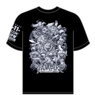 裏面はライオンマークを中心にキャラクターが集結