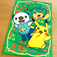 裏面にはポケモンセンターフクオカでフィチャーされている3匹が元気いっぱい