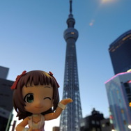 フィギュアと一緒にスカイツリーへ！