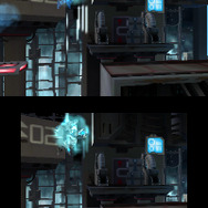 ジャンプの途中で「実体」と「影」を入れ替え…