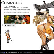 キャラクターのプロフィールなどをチェックできます