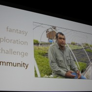 農場関係者にインタビューも