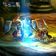 ファイターがシールドでガード