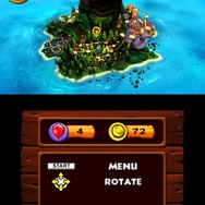 『ドンキーコング リターンズ3D』最新スクリーンショットをチェック、下画面はアイテム情報表示