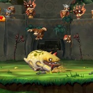 『ドンキーコング リターンズ3D』最新スクリーンショットをチェック、下画面はアイテム情報表示