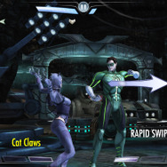 スワイプによるアクション