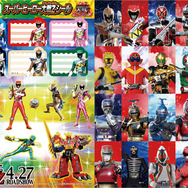 スーパーヒーロー大戦Z シール　スーパー戦隊