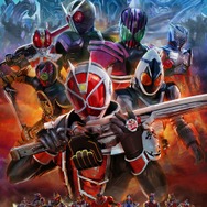 『仮面ライダー バトライド・ウォー』放映中の「仮面ライダーウィザード」から「オールドラゴン」参戦