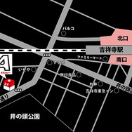 吉祥寺 シューティングバーEA アクセスマップ