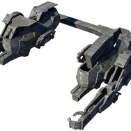 腕部パーツ。武装を搭載・操作するマニュピレーター。