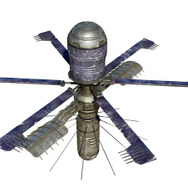 リコン。周辺の情報取得や索敵を行う小型の偵察機です。