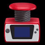 モノクマのお仕置きボタン