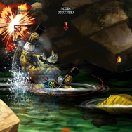 たくましい肉体からのアッパー