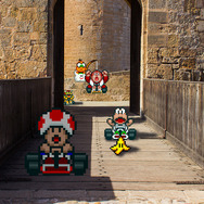 なんとも楽しそうな『マリオカート』のワンシーンも