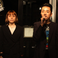 コラボ概要を説明するプロデューサー竹中司氏