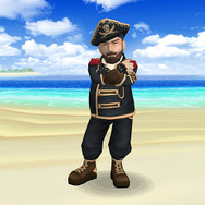 『パンヤ』「ガチャッとポンタ」に4人の海賊衣装を追加