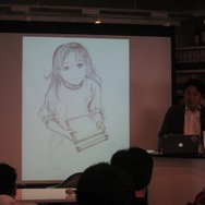 安倍氏が描いたラフスケッチ