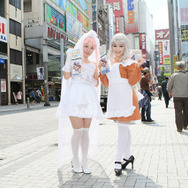 秋葉原に『ルミナスアーク2』のダブルヒロインが登場