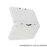 3DS LLをもっとかわいく!シルバーラメ&クリスタルカットのジュエリーカバーにソフトタイプ登場