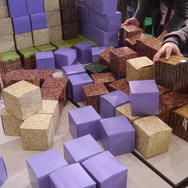 【ニコニコ超会議2】生のブロックで遊べる「超リアルマインクラフト」コーナー