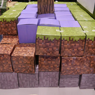 【ニコニコ超会議2】生のブロックで遊べる「超リアルマインクラフト」コーナー