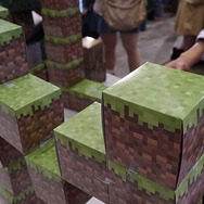 【ニコニコ超会議2】生のブロックで遊べる「超リアルマインクラフト」コーナー
