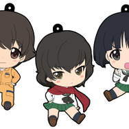 「ガールズ&パンツァー ぺたん娘トレーディングラバーストラップ Vol.2」