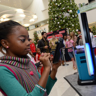 ショッピングモールで開催されたWii U体験会写真提供: Getty Images