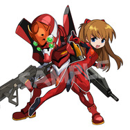 アスカ&エヴァ2号機